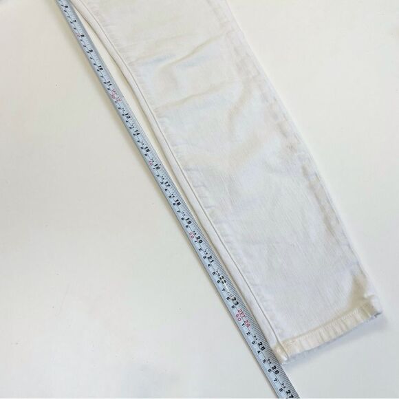 Current/Elliott The  Stiletto in Dirty White with Embroidery Sz 26 - Picture 8 of 16